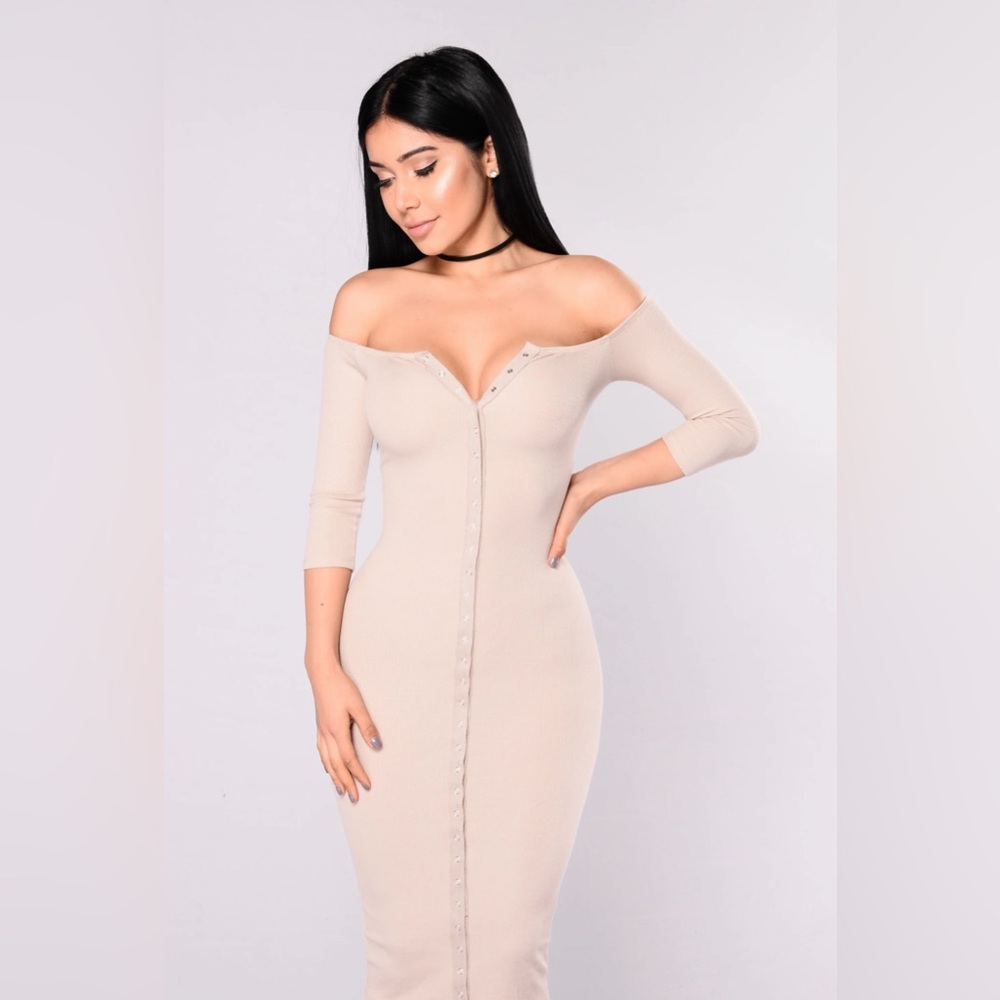 Fitted fashion nova dress